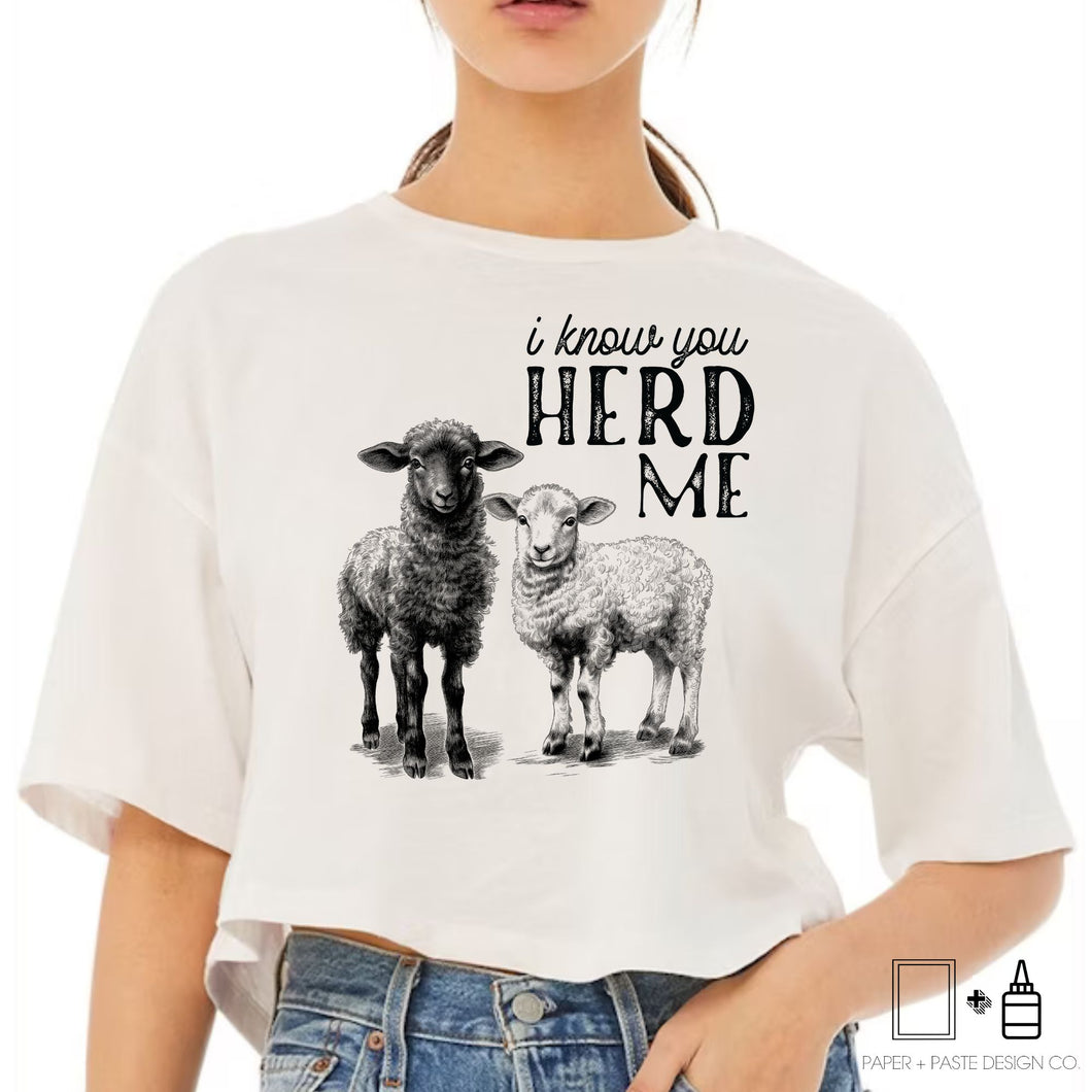 T-Shirt: I Know You Herd Me